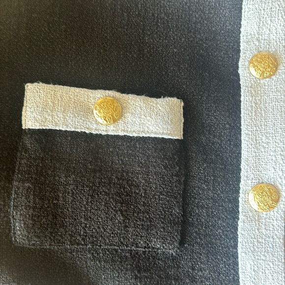 Anthropologie Colorblock Tweed Coatigan - Picture 7 of 14